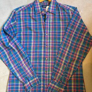Vintage Regent Multi-Colored Button Down Polo